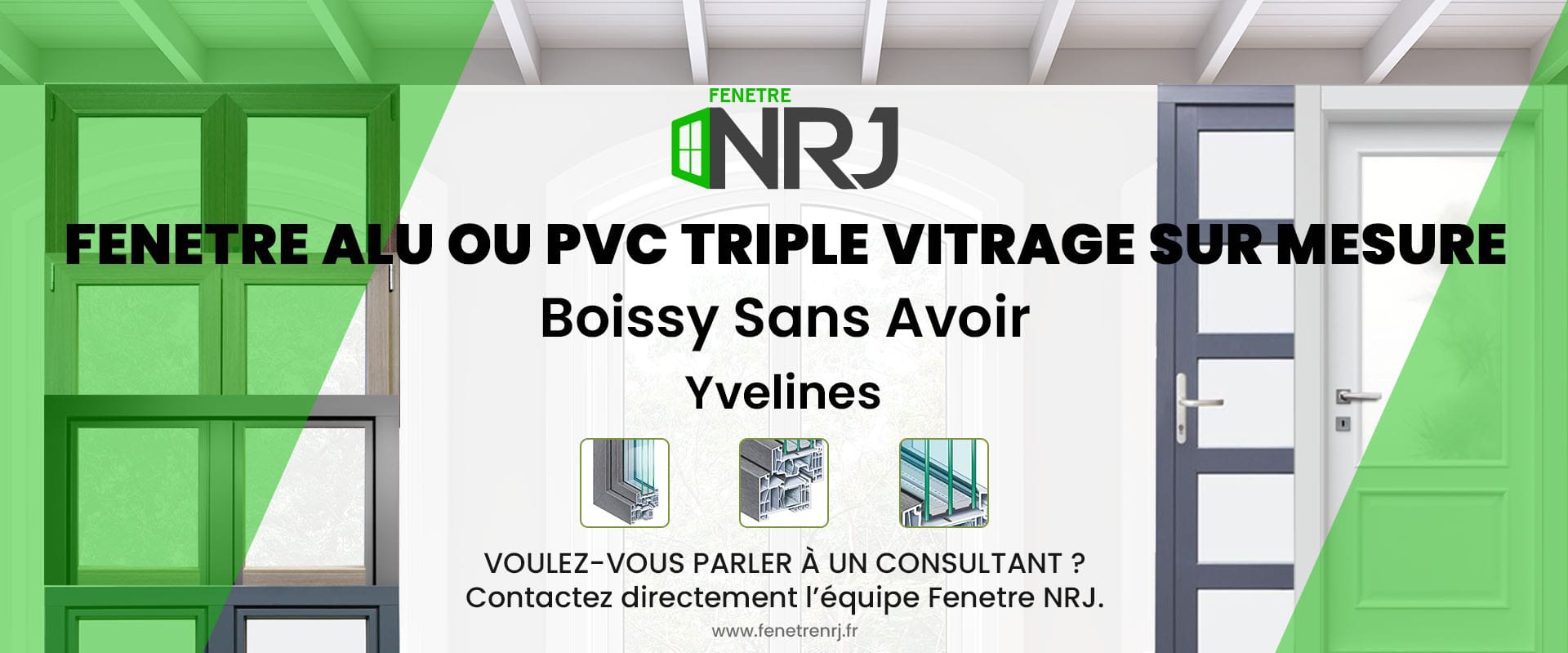 Fenetre alu ou PVC triple vitrage sur mesure Boissy Sans Avoir Yvelines Fenetre alu ou PVC triple vitrage sur mesure Yvelines Boissy Sans Avoir