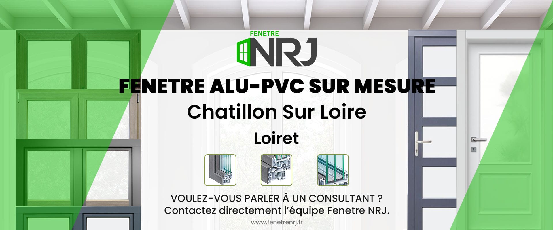 Fenetre ALU-PVC sur mesure Chatillon Sur Loire Loiret Fenetre ALU-PVC sur mesure Loiret Chatillon Sur Loire