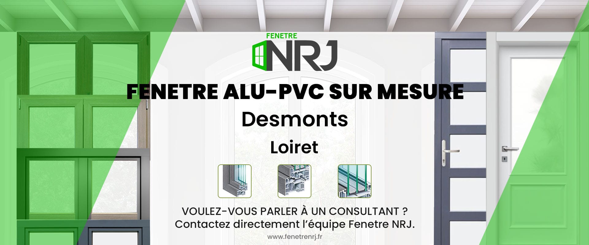 Fenetre ALU-PVC sur mesure Desmonts Loiret Fenetre ALU-PVC sur mesure Loiret Desmonts