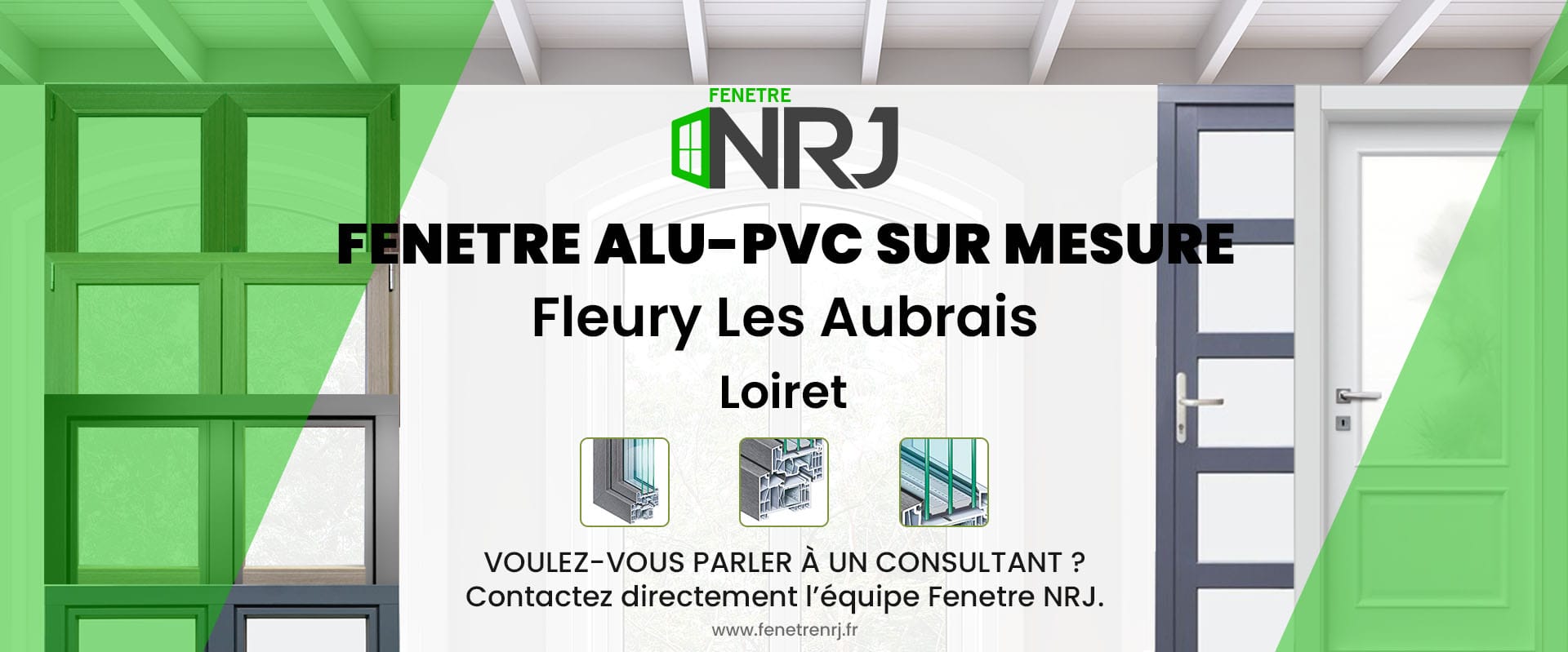 Fenetre ALU-PVC sur mesure Fleury Les Aubrais Loiret Fenetre ALU-PVC sur mesure Loiret Fleury Les Aubrais