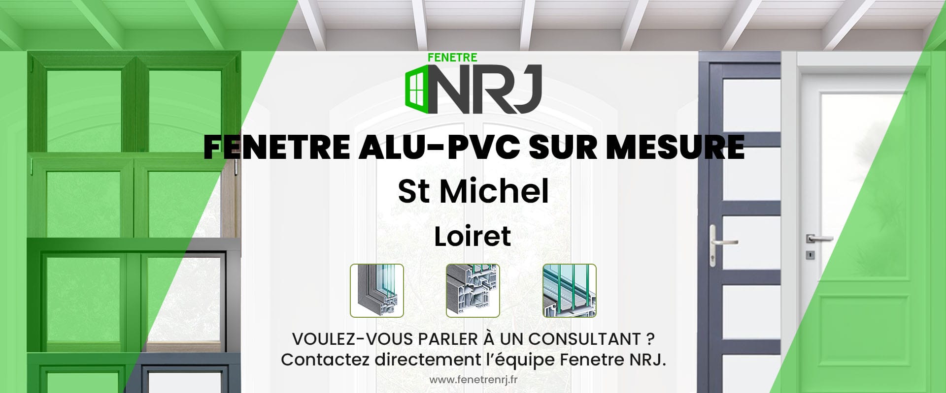 Fenetre ALU-PVC sur mesure St Michel Loiret Fenetre ALU-PVC sur mesure Loiret St Michel