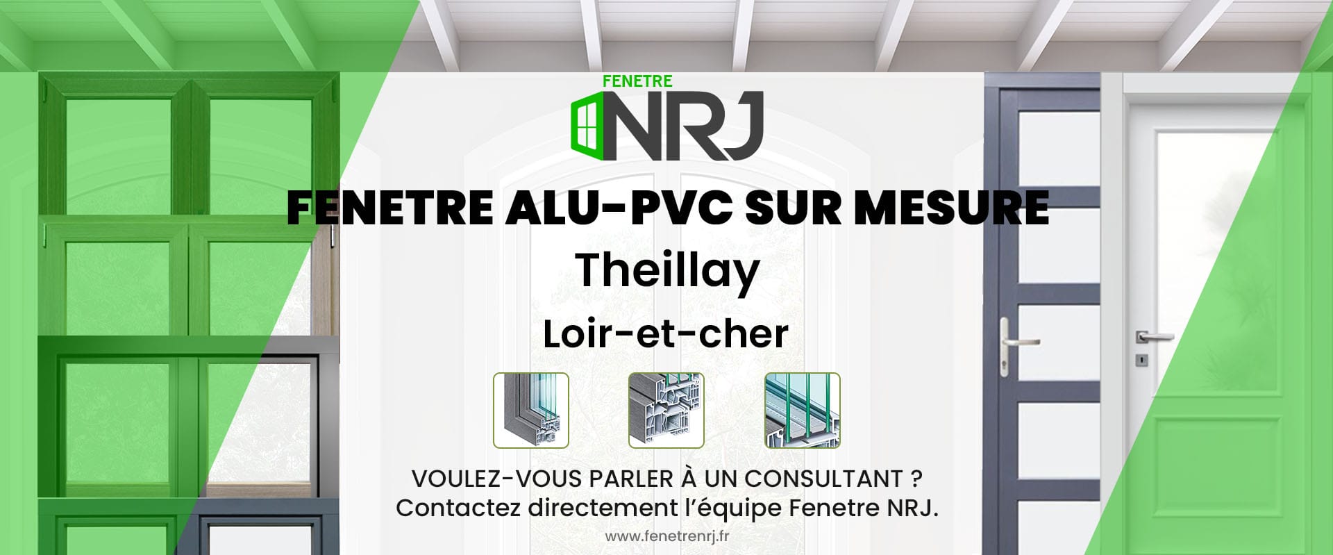 Fenetre ALU-PVC sur mesure Theillay Loir-et-cher Fenetre ALU-PVC sur mesure Loir-et-cher Theillay