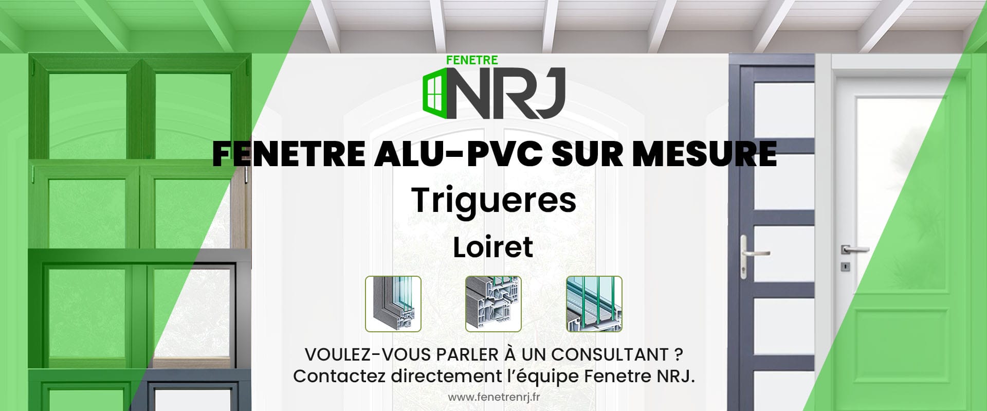 Fenetre ALU-PVC sur mesure Trigueres Loiret Fenetre ALU-PVC sur mesure Loiret Trigueres