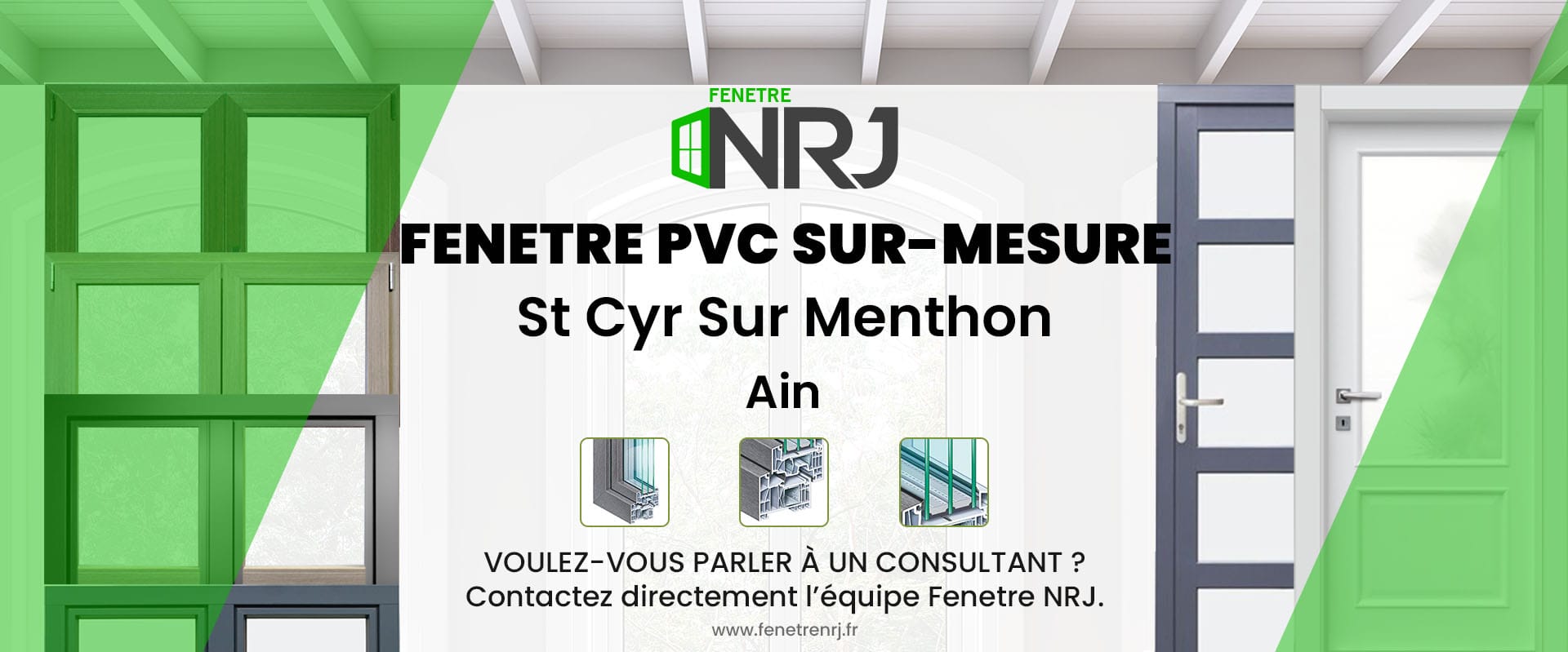 Fenetre PVC sur-mesure St Cyr Sur Menthon Ain Fenetre PVC sur-mesure Ain St Cyr Sur Menthon
