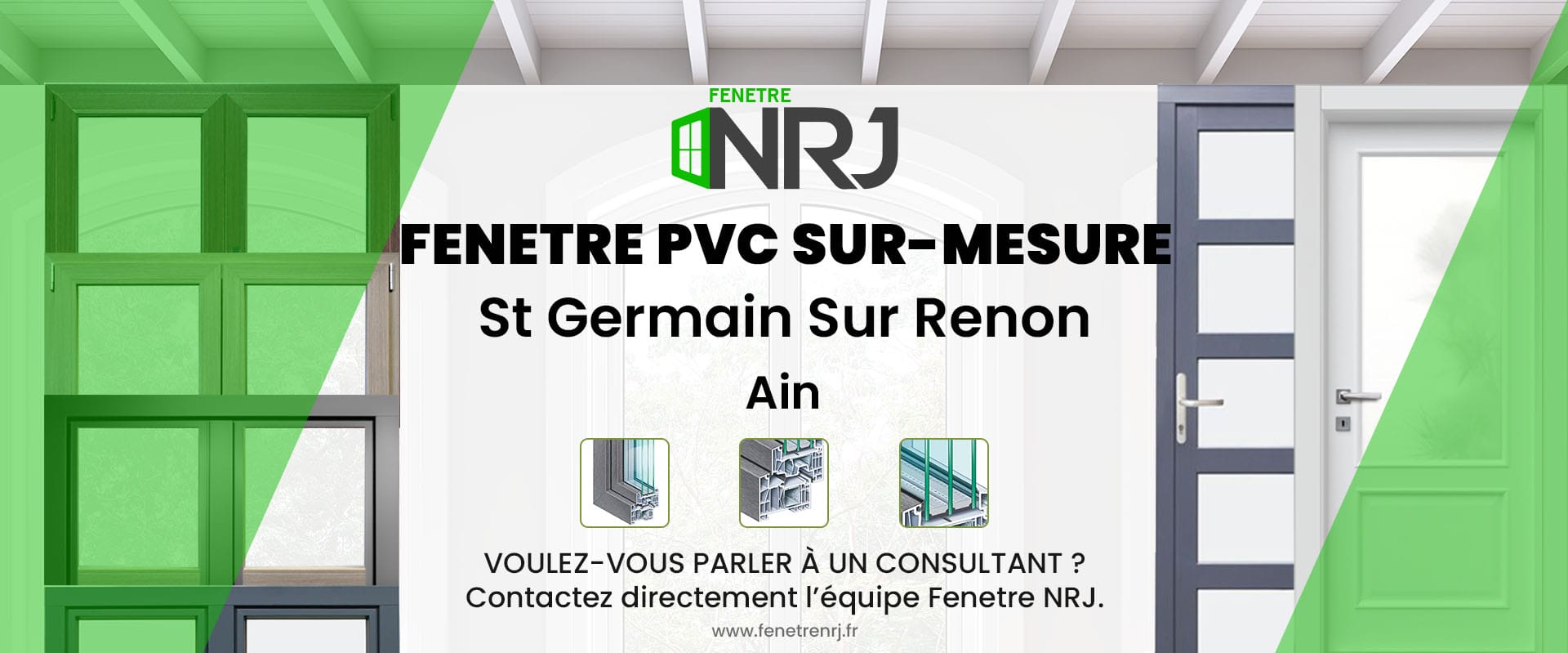 Fenetre PVC sur-mesure St Germain Sur Renon Ain Fenetre PVC sur-mesure Ain St Germain Sur Renon