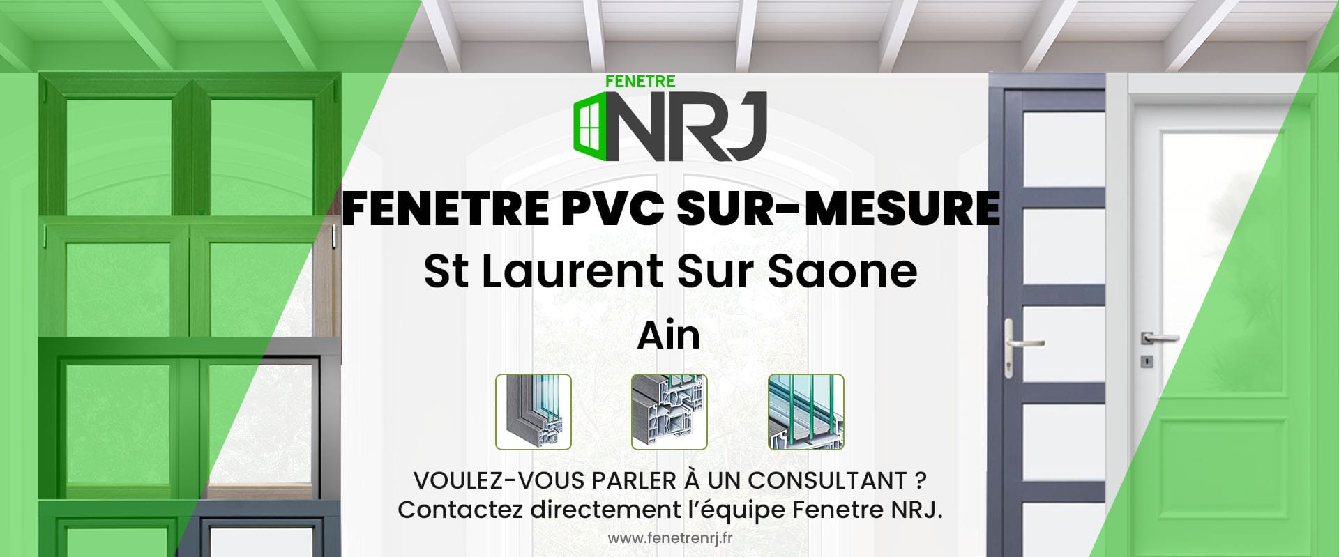 Fenetre PVC sur-mesure St Laurent Sur Saone Ain Fenetre PVC sur-mesure Ain St Laurent Sur Saone