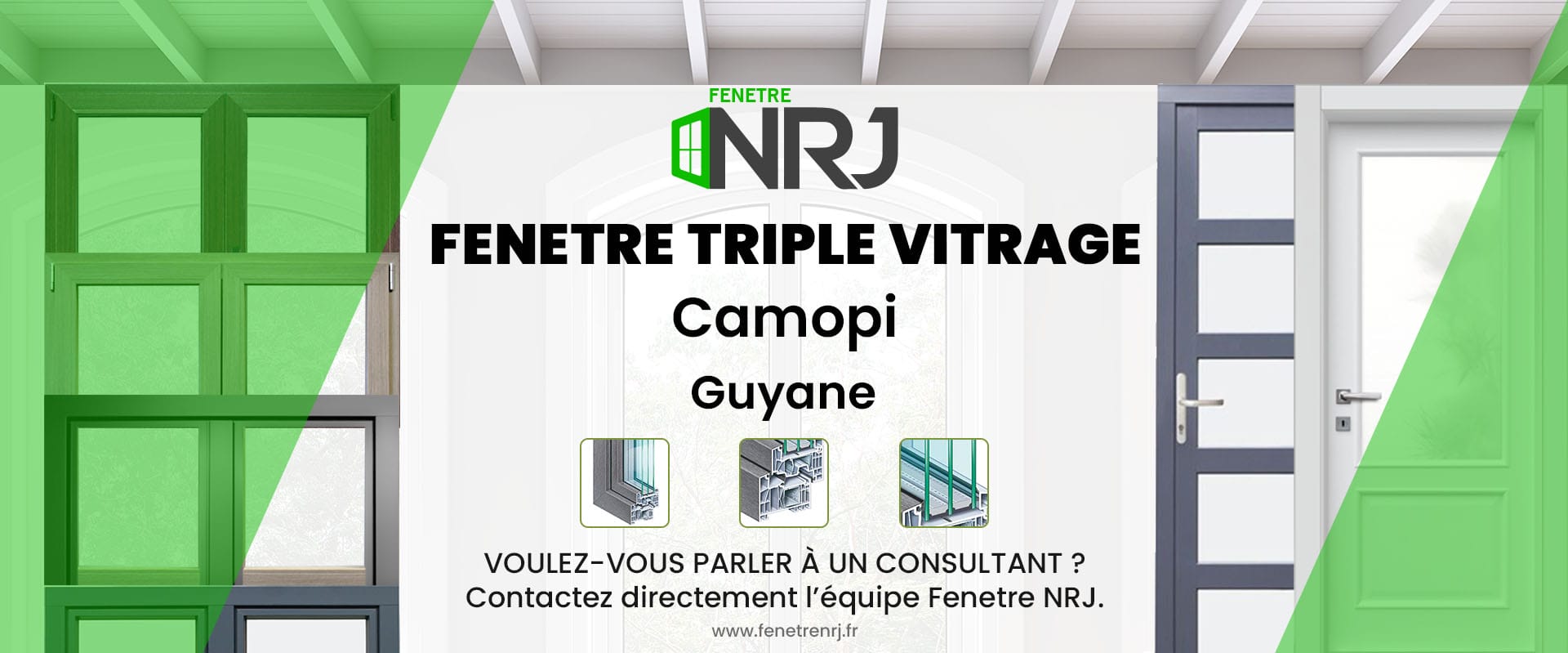 Fenetre triple vitrage Camopi Guyane Fenetre triple vitrage Guyane Camopi