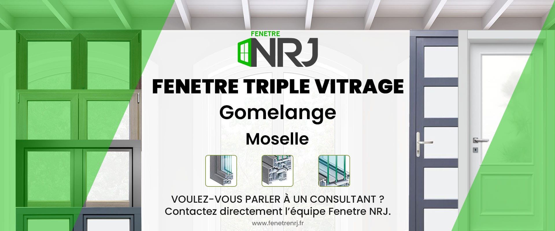 Fenetre triple vitrage Gomelange Moselle Fenetre triple vitrage Moselle Gomelange