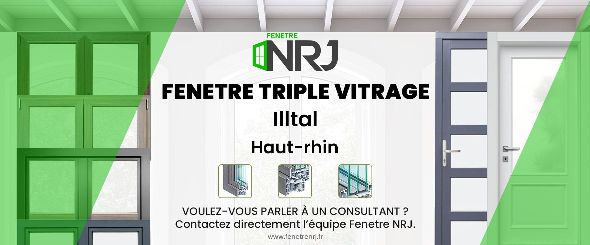 Fenetre triple vitrage Illtal Haut-rhin Fenetre triple vitrage Haut-rhin Illtal