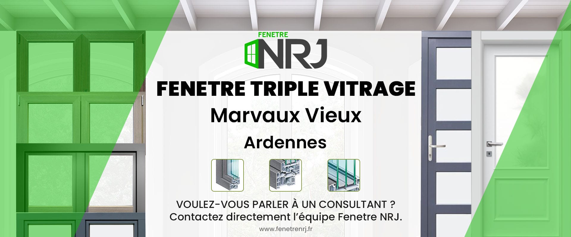 Fenetre triple vitrage Marvaux Vieux Ardennes Fenetre triple vitrage Ardennes Marvaux Vieux