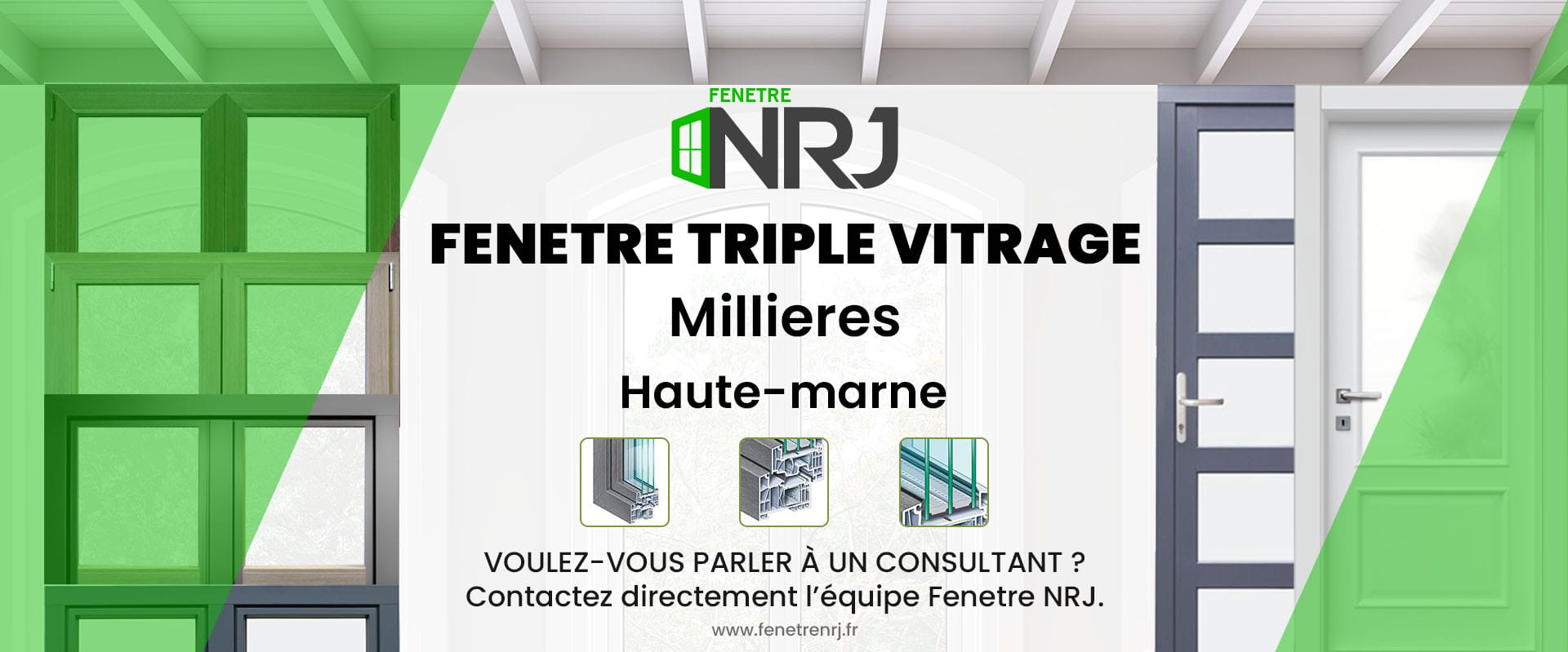 Fenetre triple vitrage Millieres Haute-marne Fenetre triple vitrage Haute-marne Millieres