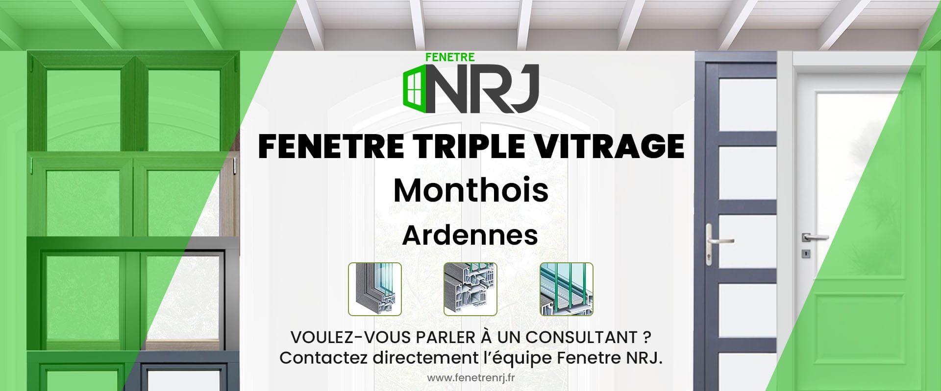 Fenetre triple vitrage Monthois Ardennes Fenetre triple vitrage Ardennes Monthois