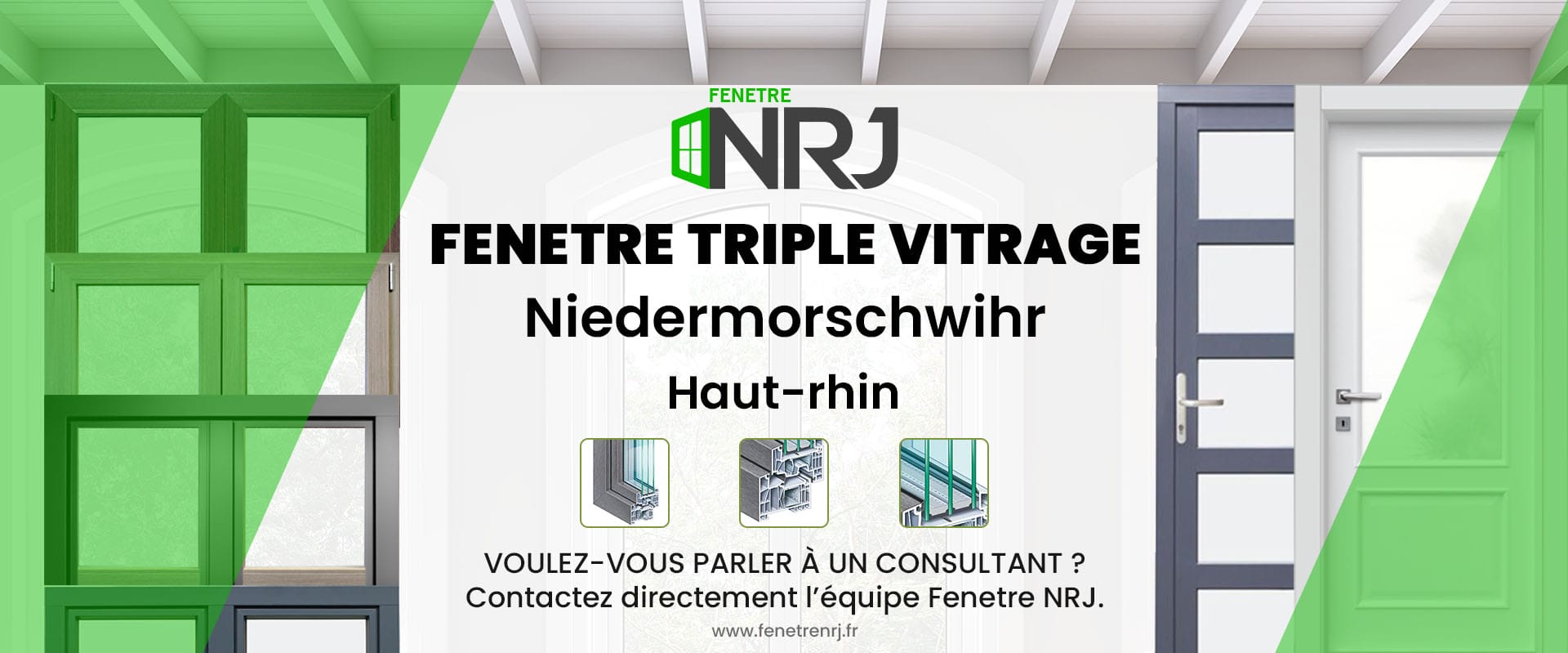 Fenetre triple vitrage Niedermorschwihr Haut-rhin Fenetre triple vitrage Haut-rhin Niedermorschwihr