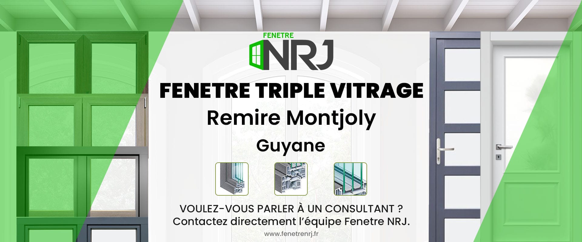 Fenetre triple vitrage Remire Montjoly Guyane Fenetre triple vitrage Guyane Remire Montjoly
