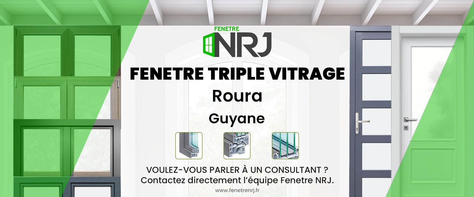 Fenetre triple vitrage Roura Guyane Fenetre triple vitrage Guyane Roura