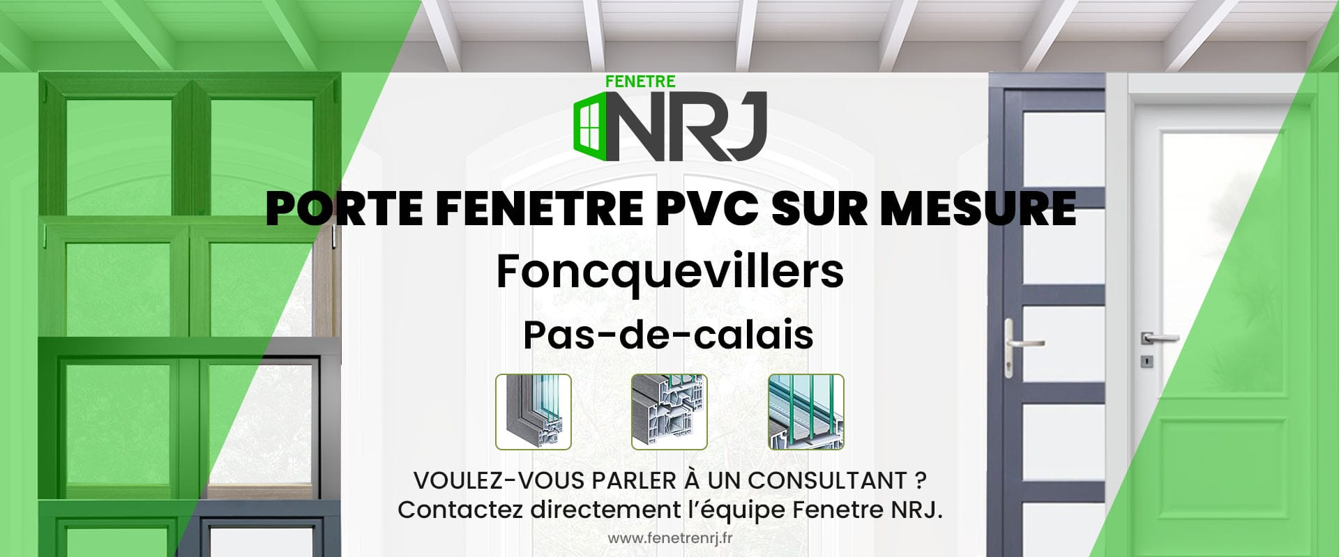 Porte fenetre PVC sur mesure Foncquevillers Pas-de-calais Porte fenetre PVC sur mesure Pas-de-calais Foncquevillers