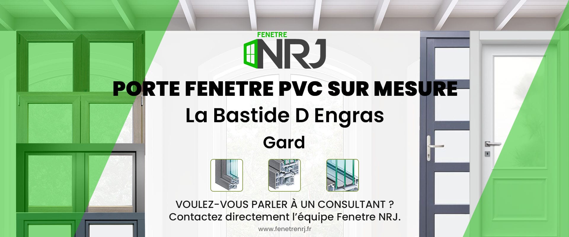 Porte fenetre PVC sur mesure La Bastide D Engras Gard Porte fenetre PVC sur mesure Gard La Bastide D Engras
