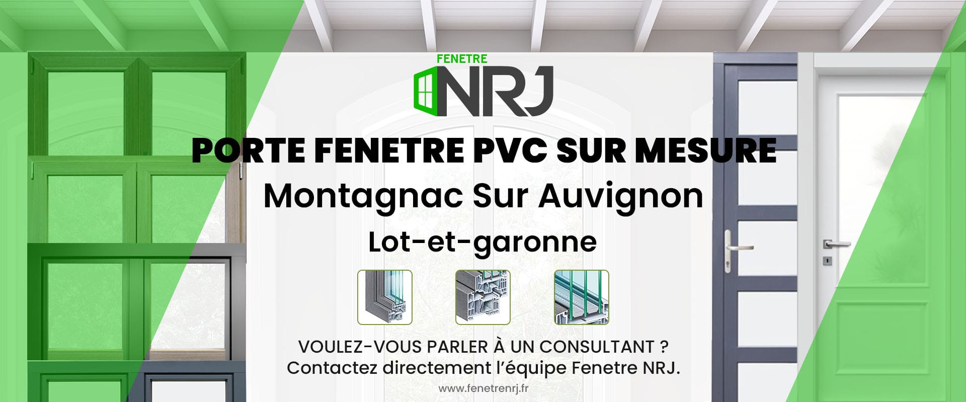 Porte fenetre PVC sur mesure Montagnac Sur Auvignon Lot-et-garonne Porte fenetre PVC sur mesure Lot-et-garonne Montagnac Sur Auvignon