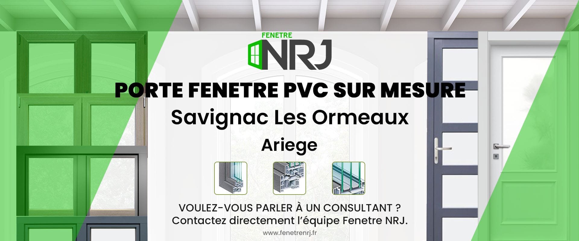 Porte fenetre PVC sur mesure Savignac Les Ormeaux Ariege Porte fenetre PVC sur mesure Ariege Savignac Les Ormeaux