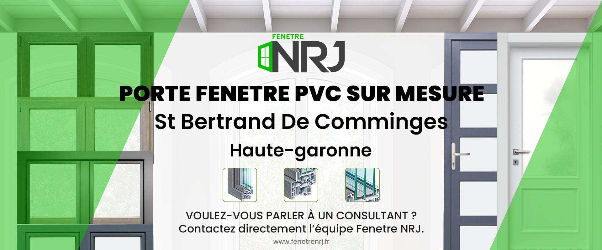 Porte fenetre PVC sur mesure St Bertrand De Comminges Haute-garonne Porte fenetre PVC sur mesure Haute-garonne St Bertrand De Comminges