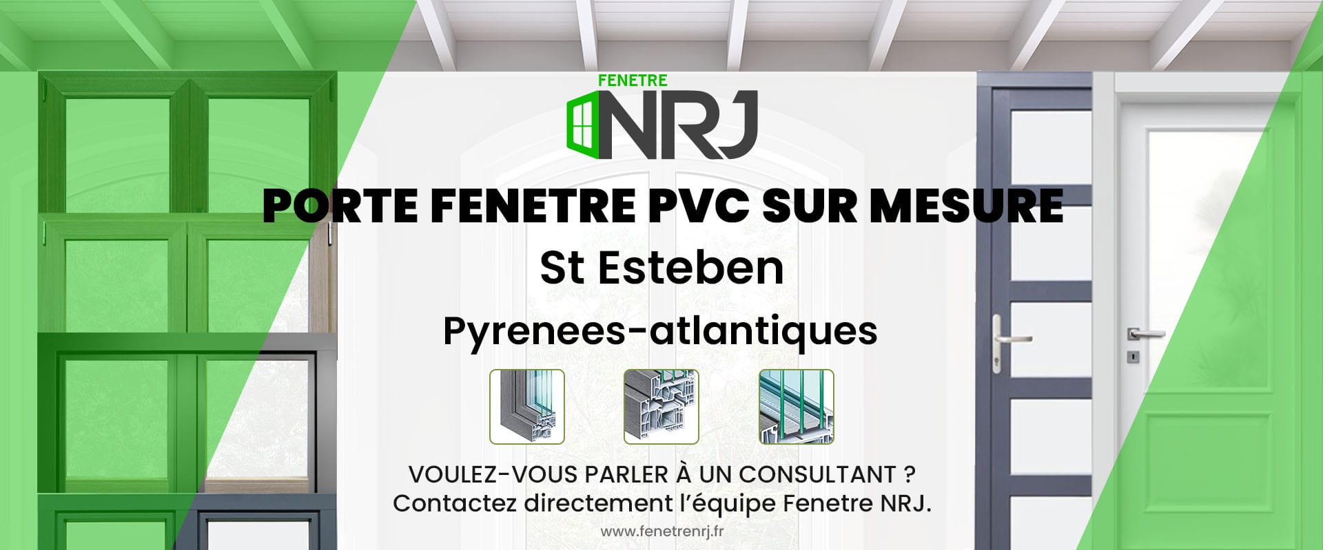 Porte fenetre PVC sur mesure St Esteben Pyrenees-atlantiques Porte fenetre PVC sur mesure Pyrenees-atlantiques St Esteben