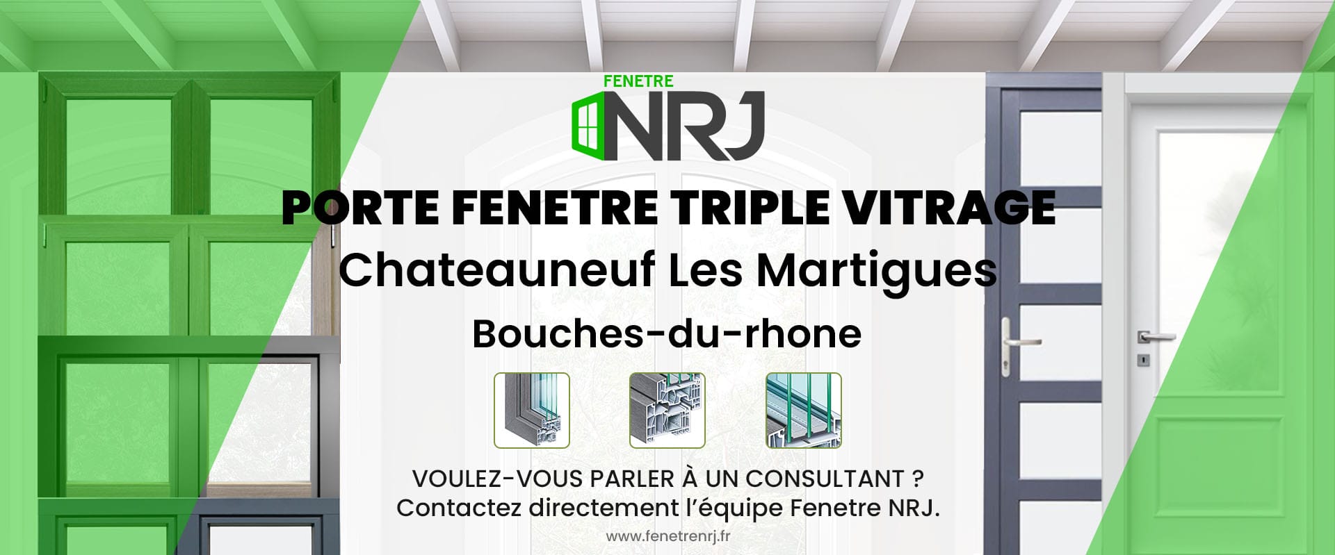 Porte fenetre triple vitrage Chateauneuf Les Martigues Bouches-du-rhone Porte fenetre triple vitrage Bouches-du-rhone Chateauneuf Les Martigues