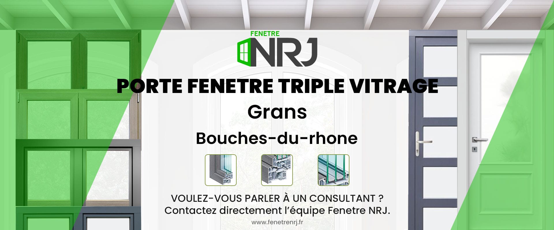 Porte fenetre triple vitrage Grans Bouches-du-rhone Porte fenetre triple vitrage Bouches-du-rhone Grans