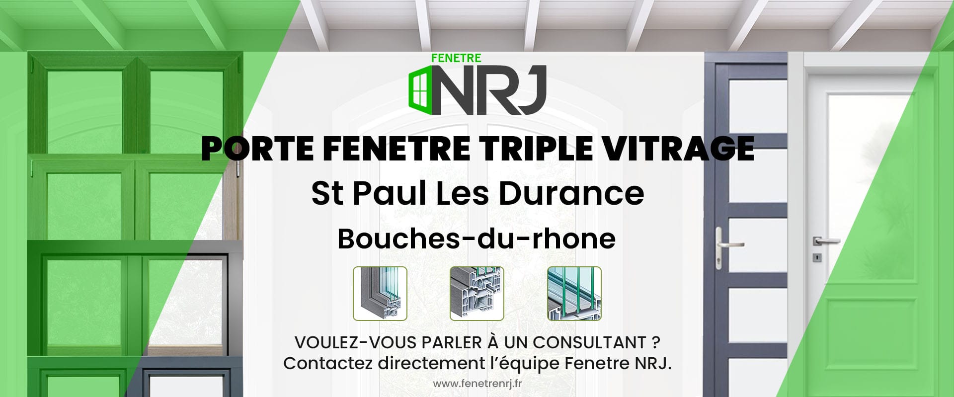 Porte fenetre triple vitrage St Paul Les Durance Bouches-du-rhone Porte fenetre triple vitrage Bouches-du-rhone St Paul Les Durance